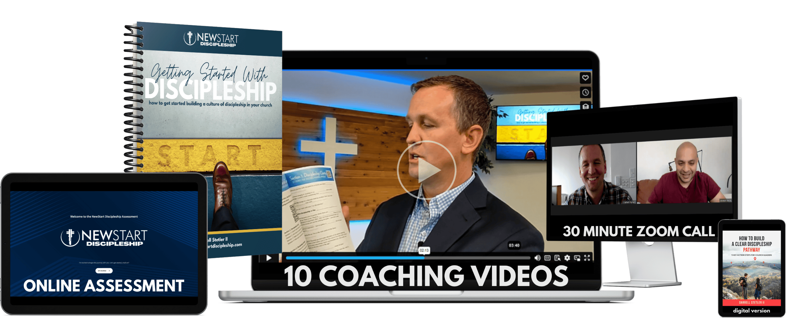 Getting Started with Discipleship coaching course and workbook